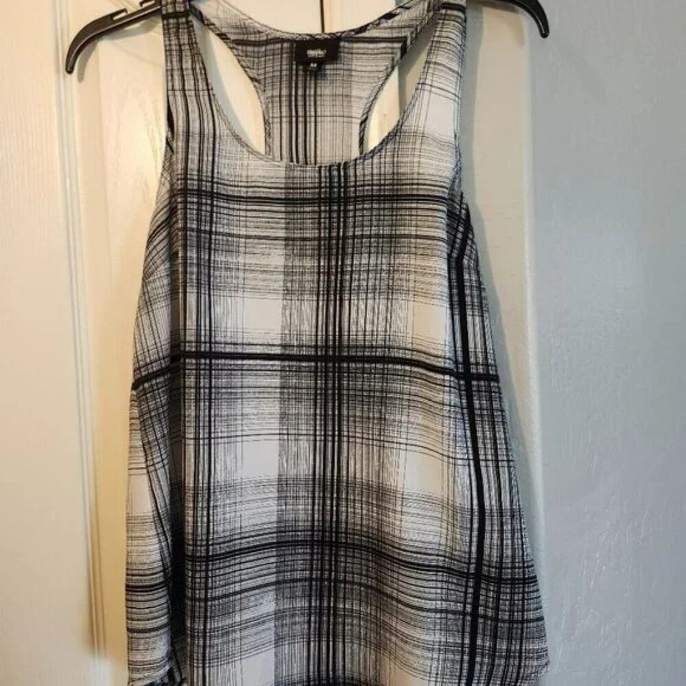 Massimo Racer Back Womens Black and White